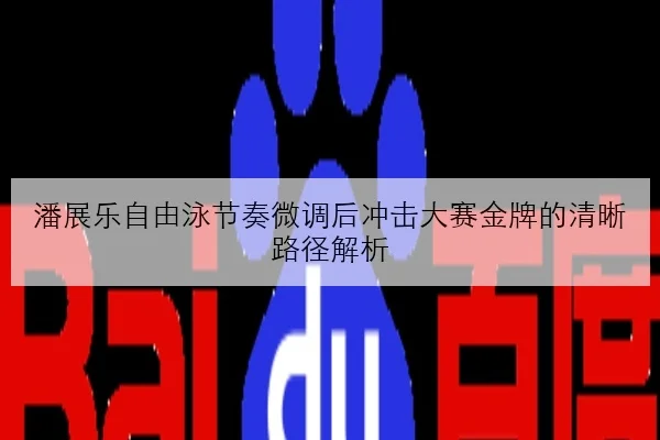 潘展乐自由泳节奏微调后冲击大赛金牌的清晰路径解析
